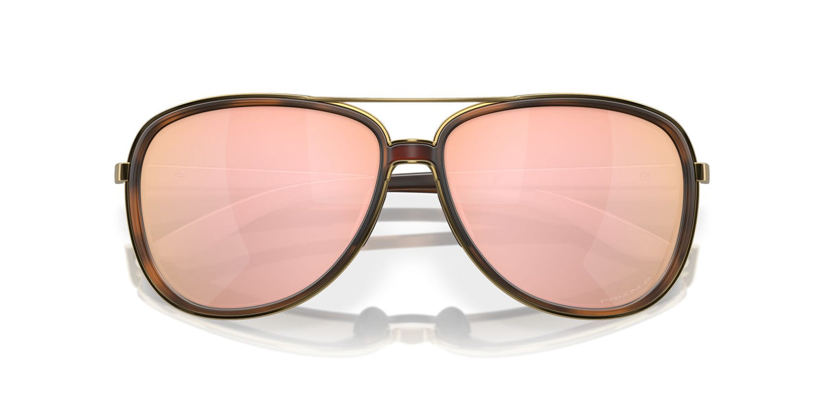 Oakley Split Time 0OO4129 412914 58 Brown Tortoise / Prizm Rose Gold Polarized 58 / Plastic / Metal