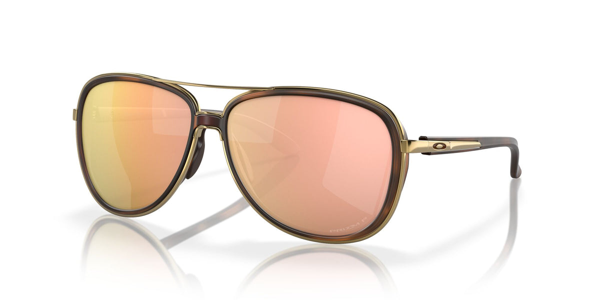 Oakley Split Time 0OO4129 412914 58 Brown Tortoise / Prizm Rose Gold Polarized 58 / Plastic / Metal