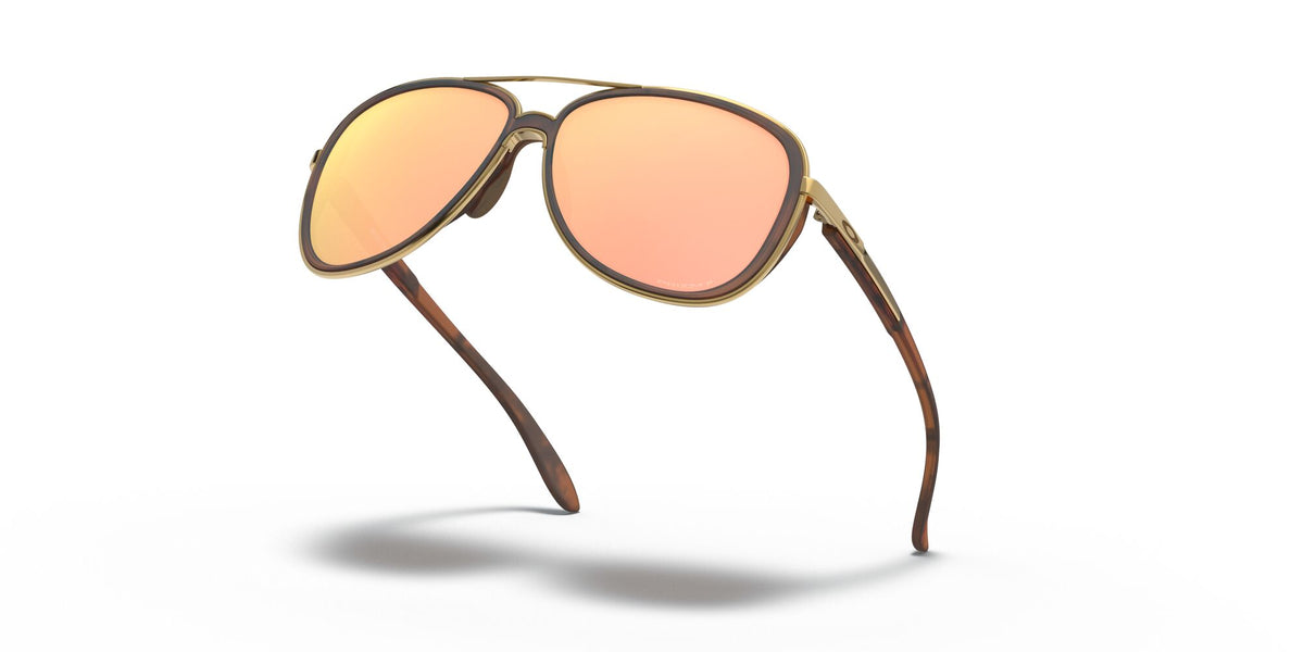 Oakley Split Time 0OO4129 412914 58 Brown Tortoise / Prizm Rose Gold Polarized 58 / Plastic / Metal