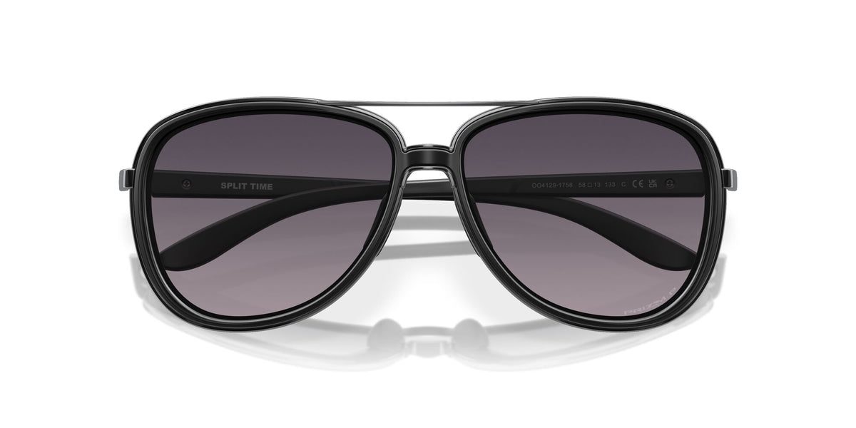 Oakley Split Time 0OO4129 412917 58 Velvet Black / Prizm Grey Gradient 58 / Plastic / Metal