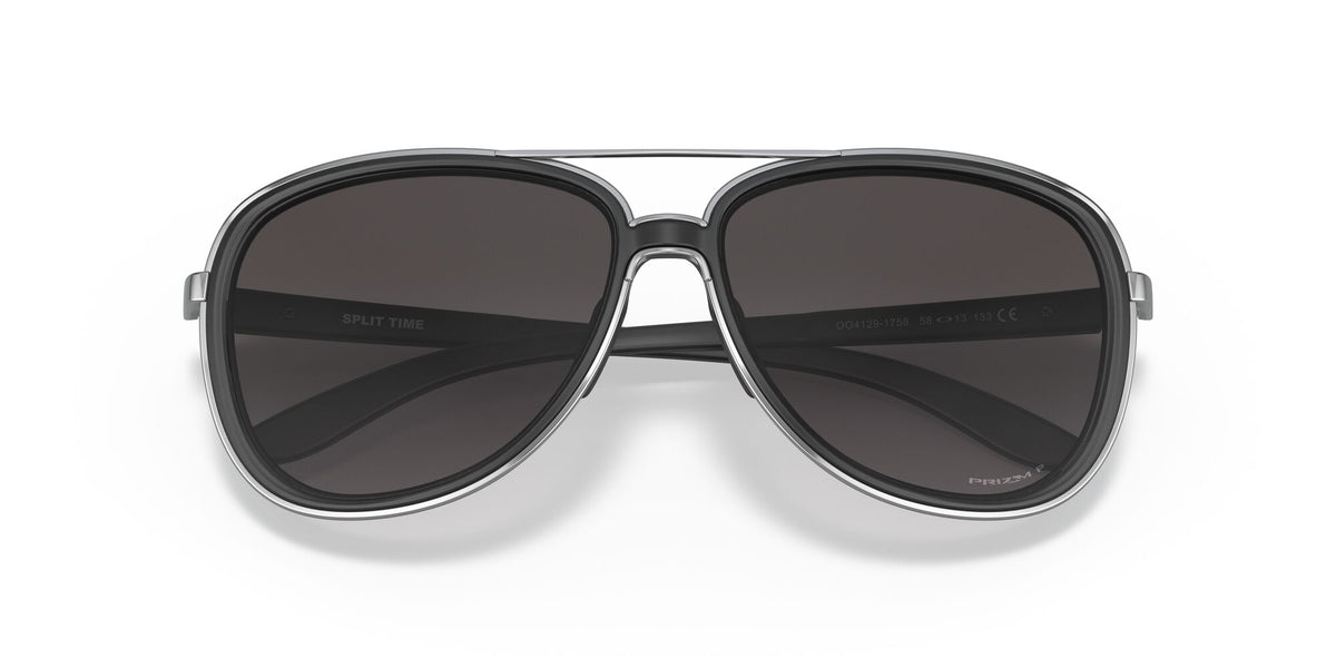 Oakley Split Time 0OO4129 412917 58 Velvet Black / Prizm Grey Gradient 58 / Plastic / Metal