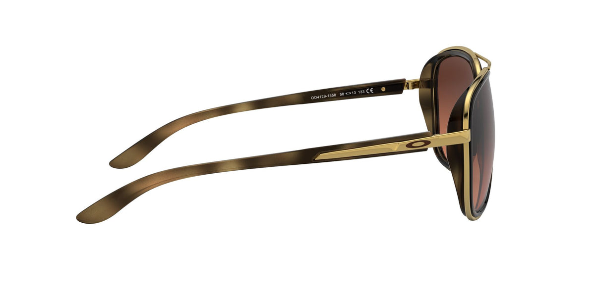 Oakley Split Time 0OO4129 412918 58 Brown Tortoise / Prizm Brown Gradient 58 / Plastic / Metal