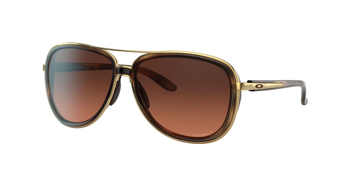 Oakley Split Time 0OO4129 412918 58 Brown Tortoise / Prizm Brown Gradient 58 / Plastic / Metal