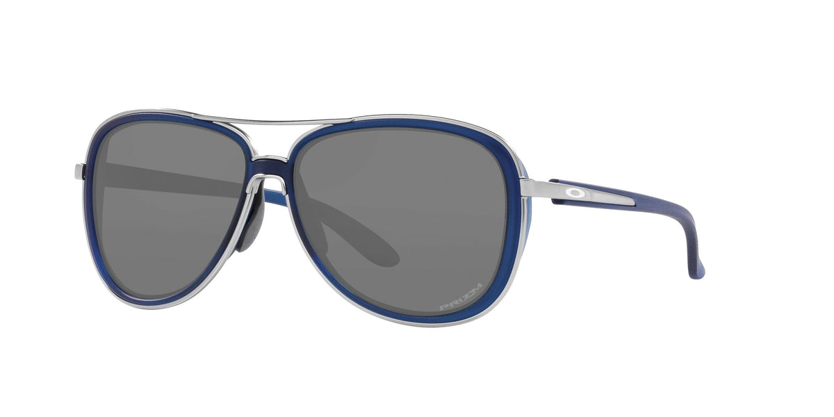Oakley Split Time 0OO4129 412924 58 Matte Transparent Blue / Prizm Black 58 / Polycarbonate / C_5 / Injected