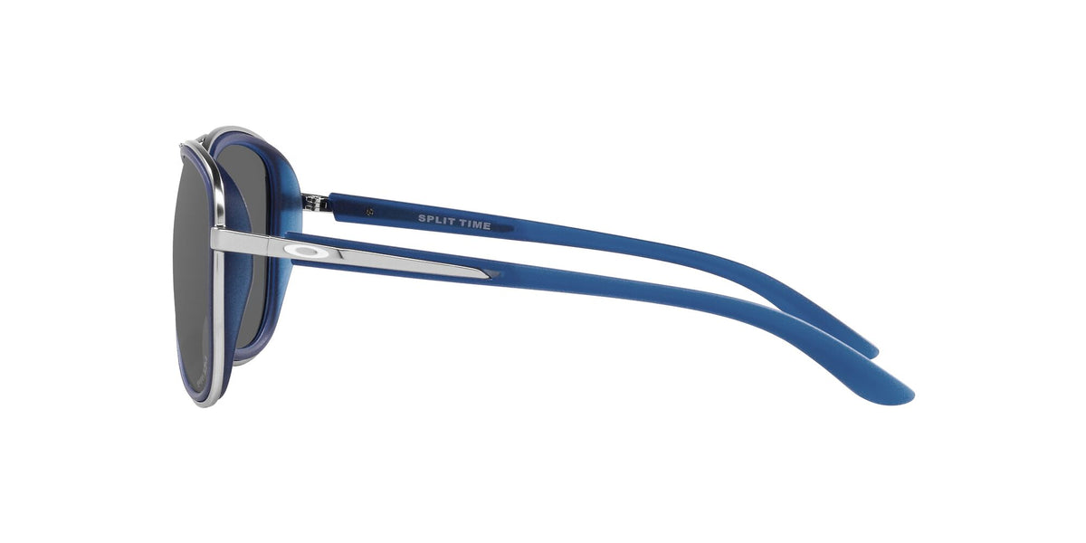 Oakley Split Time 0OO4129 412924 58 Matte Transparent Blue / Prizm Black 58 / Polycarbonate / C_5 / Injected