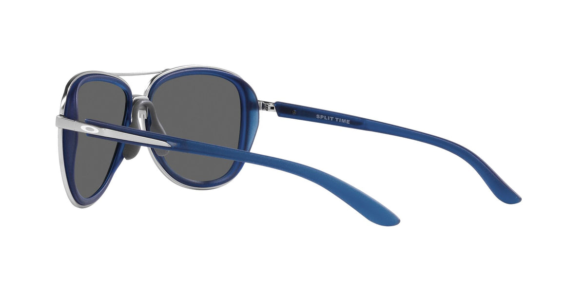 Oakley Split Time 0OO4129 412924 58 Matte Transparent Blue / Prizm Black 58 / Polycarbonate / C_5 / Injected