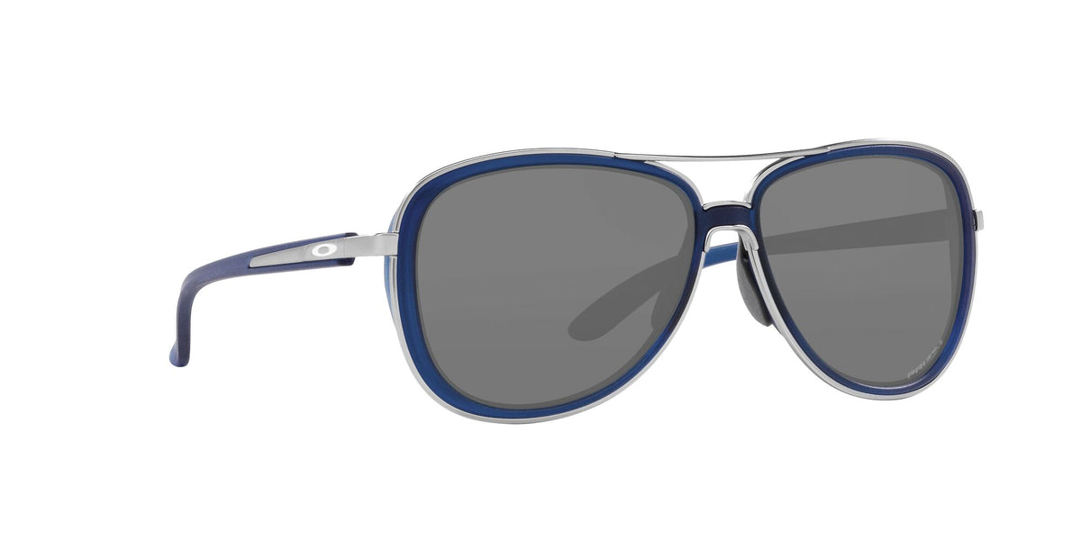 Oakley Split Time 0OO4129 412924 58 Matte Transparent Blue / Prizm Black 58 / Polycarbonate / C_5 / Injected