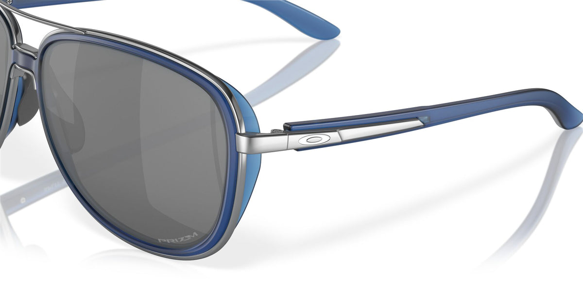 Oakley Split Time 0OO4129 412924 58 Matte Transparent Blue / Prizm Black 58 / Polycarbonate / C_5 / Injected