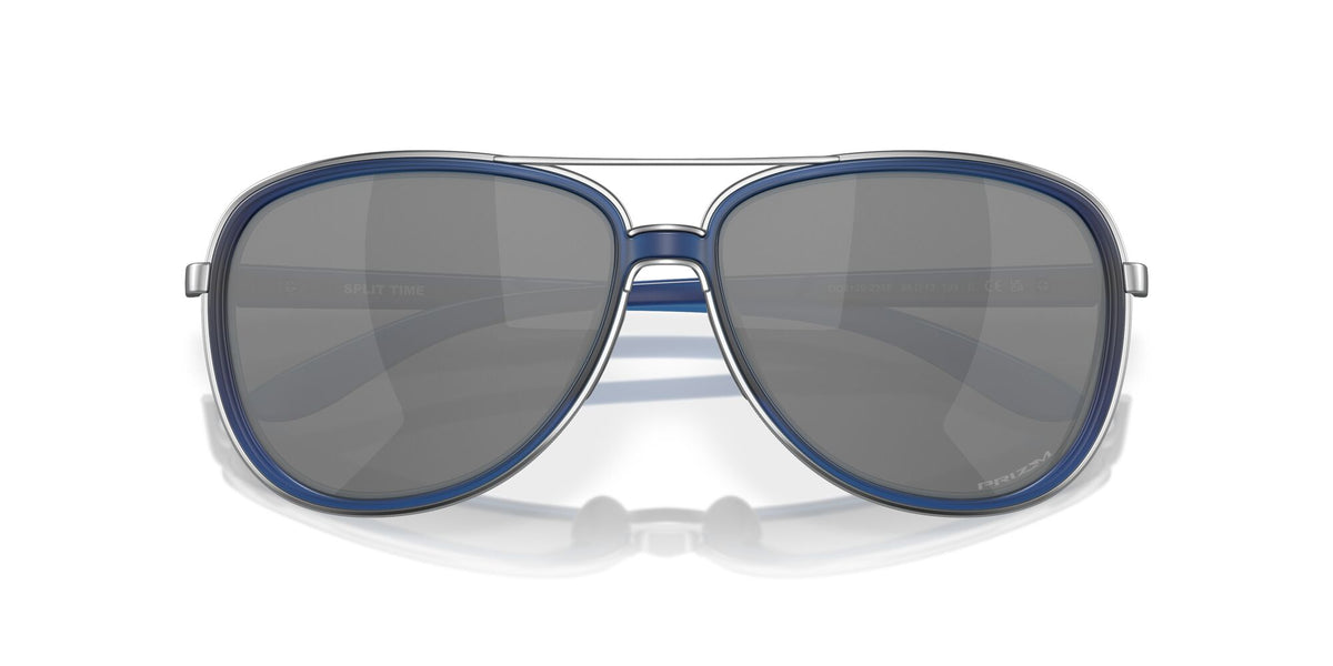 Oakley Split Time 0OO4129 412924 58 Matte Transparent Blue / Prizm Black 58 / Polycarbonate / C_5 / Injected