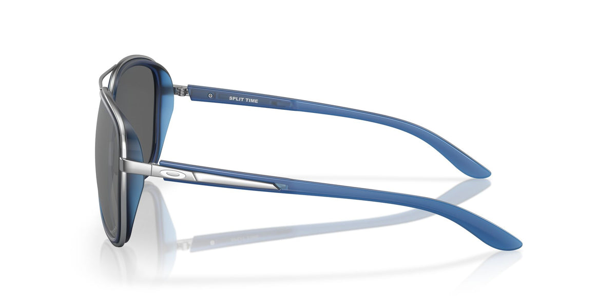 Oakley Split Time 0OO4129 412924 58 Matte Transparent Blue / Prizm Black 58 / Polycarbonate / C_5 / Injected