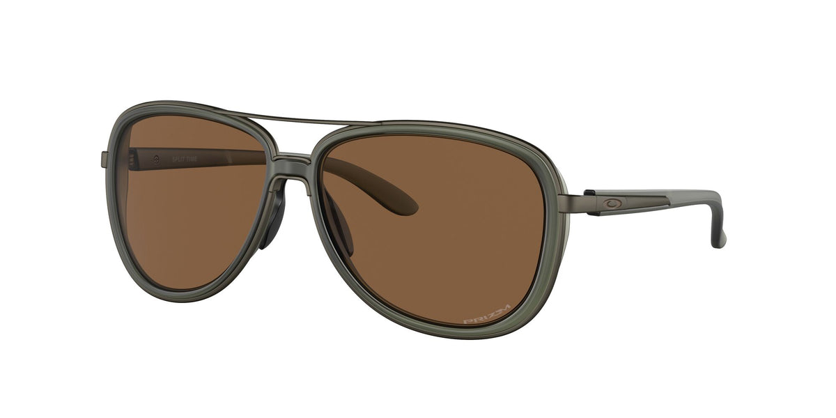 Oakley Split Time 0OO4129 412925 58 Matte Olive Ink / Prizm Bronze 58 / Polycarbonate / C_5 / Injected