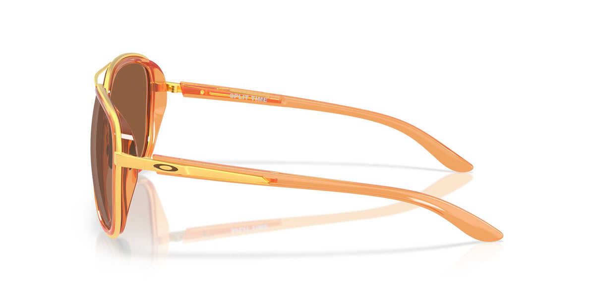 Oakley Split Time 0OO4129 412928 58 Transparent Ginger/ Prizm Tungsten