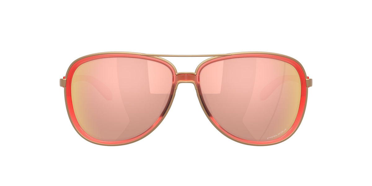 Oakley Split Time OO4129 412930 58 Matt Translucent Peach / Prizm Rose Gold
