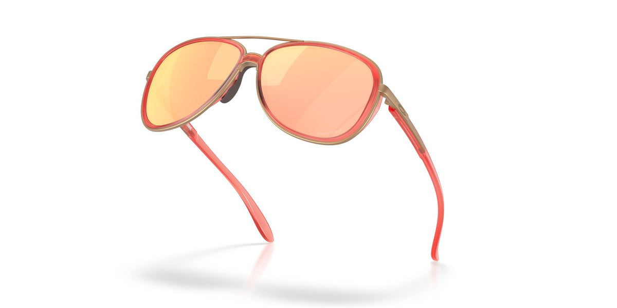 Oakley Split Time OO4129 412930 58 Matt Translucent Peach / Prizm Rose Gold
