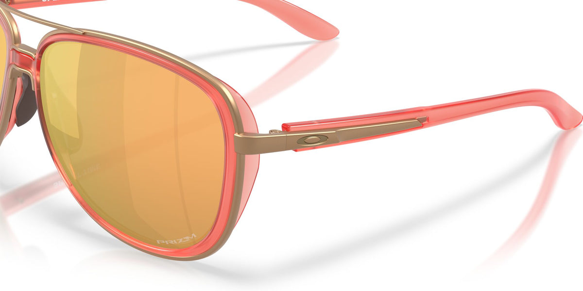 Oakley Split Time OO4129 412930 58 Matt Translucent Peach / Prizm Rose Gold