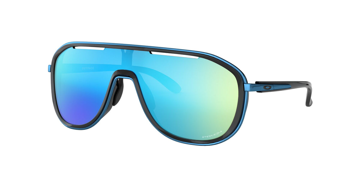 OO 4133 Oakley Outpace Polished Black / Prizm Sapphire 26 26 / Polycarbonate / C_5 / Metal