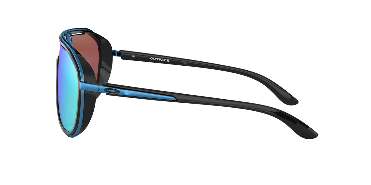 OO 4133 Oakley Outpace Polished Black / Prizm Sapphire 26 26 / Polycarbonate / C_5 / Metal