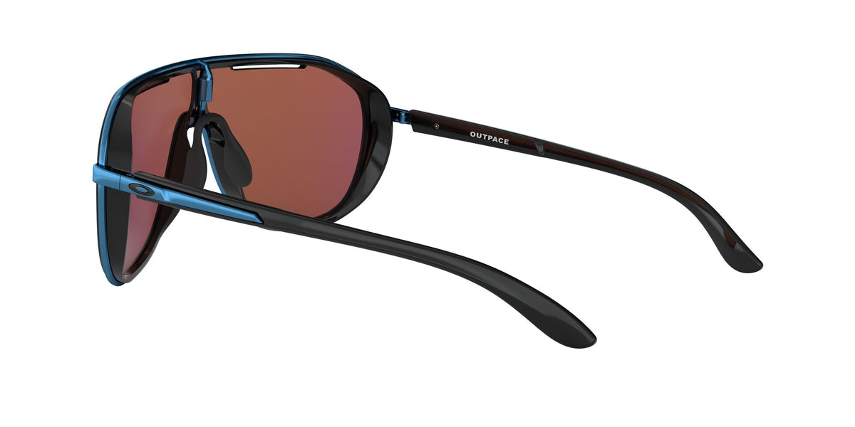 OO 4133 Oakley Outpace Polished Black / Prizm Sapphire 26 26 / Polycarbonate / C_5 / Metal