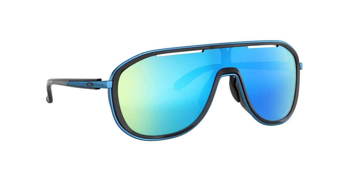 OO 4133 Oakley Outpace Polished Black / Prizm Sapphire 26 26 / Polycarbonate / C_5 / Metal