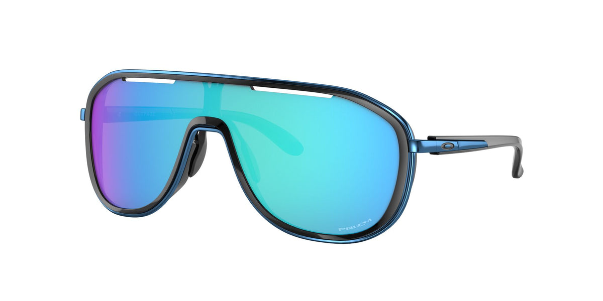OO 4133 Oakley Outpace Polished Black / Prizm Sapphire 26 26 / Polycarbonate / C_5 / Metal