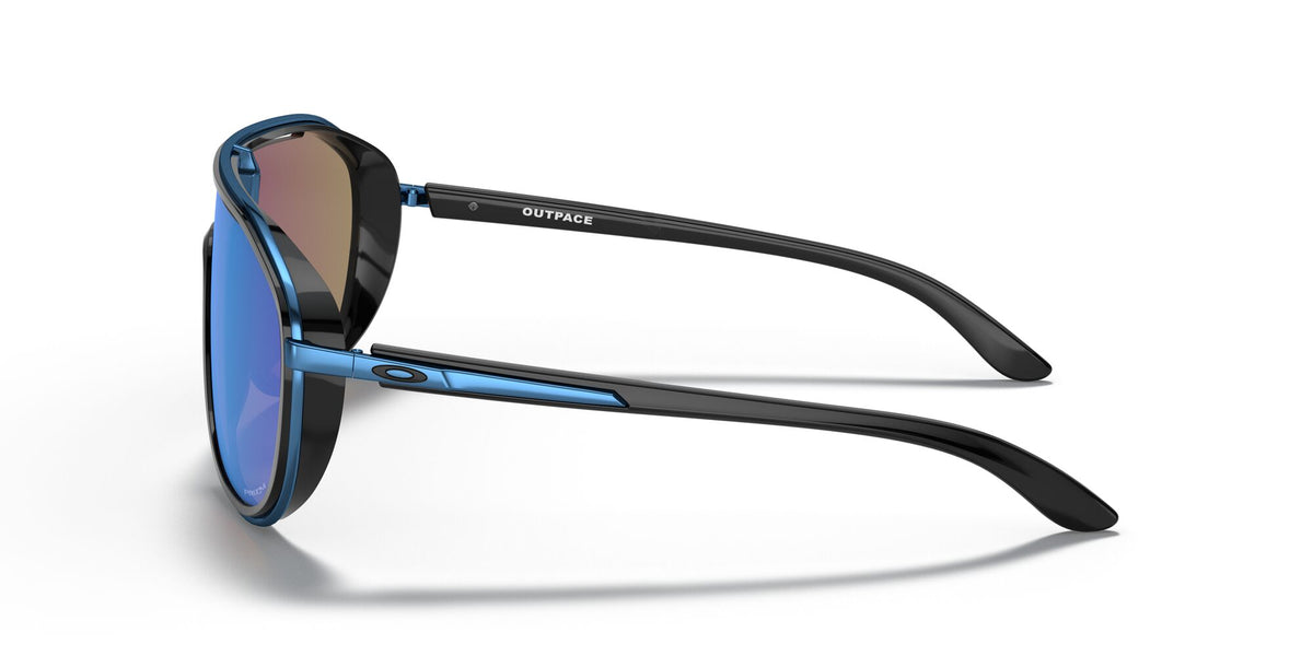 OO 4133 Oakley Outpace Polished Black / Prizm Sapphire 26 26 / Polycarbonate / C_5 / Metal