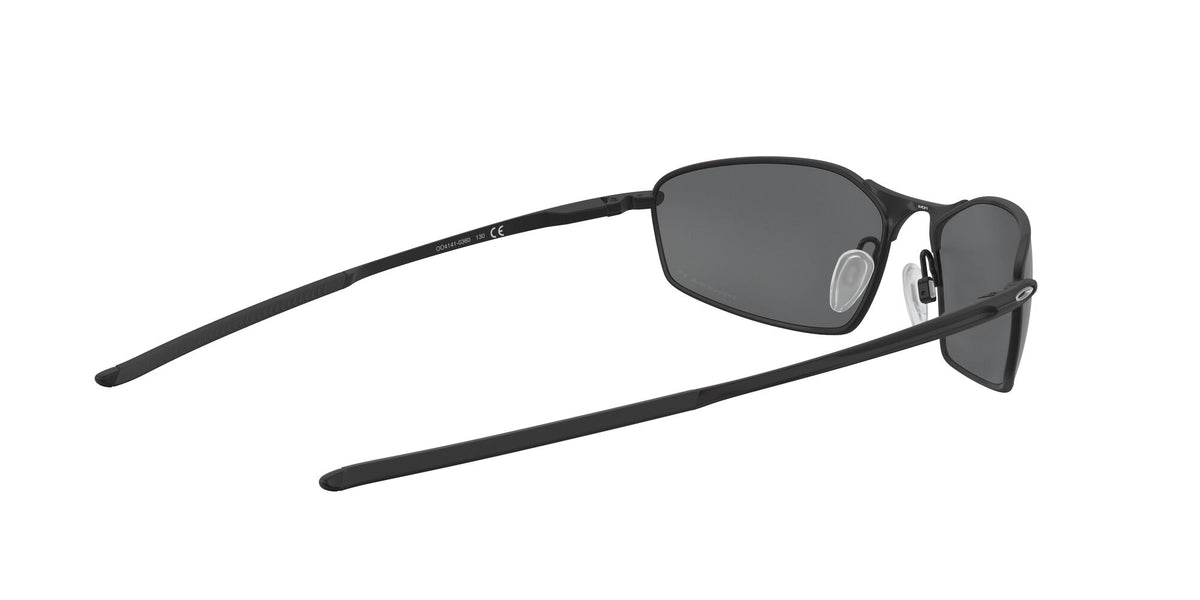 Oakley Whisker 0OO4141 414103 60 Satin Black / Prizm Black Polarized 60
