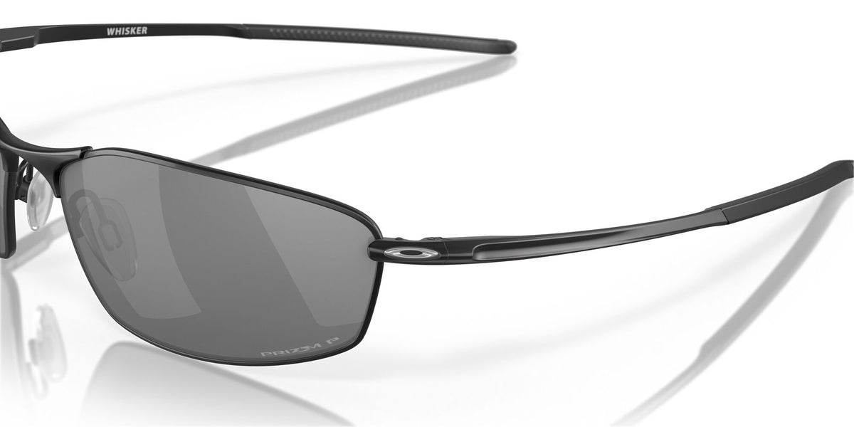 Oakley Whisker 0OO4141 414103 60 Satin Black / Prizm Black Polarized 60