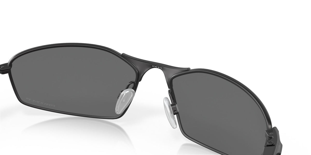 Oakley Whisker 0OO4141 414103 60 Satin Black / Prizm Black Polarized 60