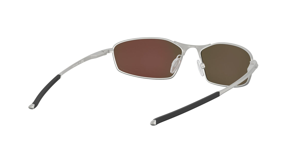 Oakley Whisker 0OO4141 414104 60 Satin Chrome / Prizm Sapphire Polarized 60