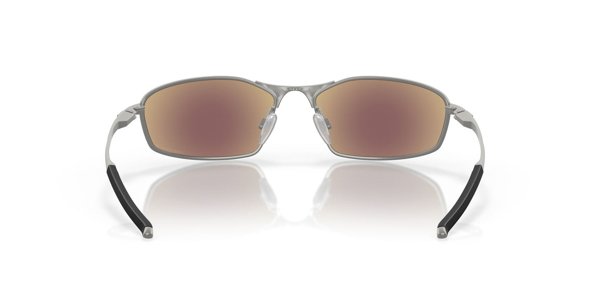 Oakley Whisker 0OO4141 414104 60 Satin Chrome / Prizm Sapphire Polarized 60