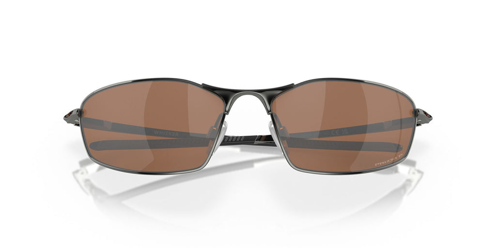 OO 4141 Oakley Whisker Tungsten / Prizm Tungsten Polarised 60 60