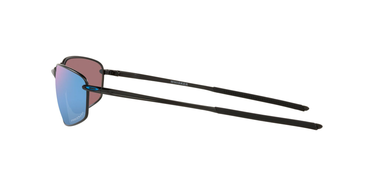 OO 4141 Oakley Whisker Satin Black / Prizm Deep Water Polarised 60 60