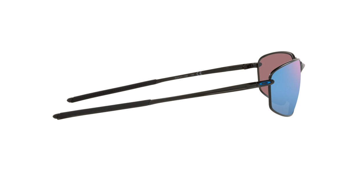 OO 4141 Oakley Whisker Satin Black / Prizm Deep Water Polarised 60 60