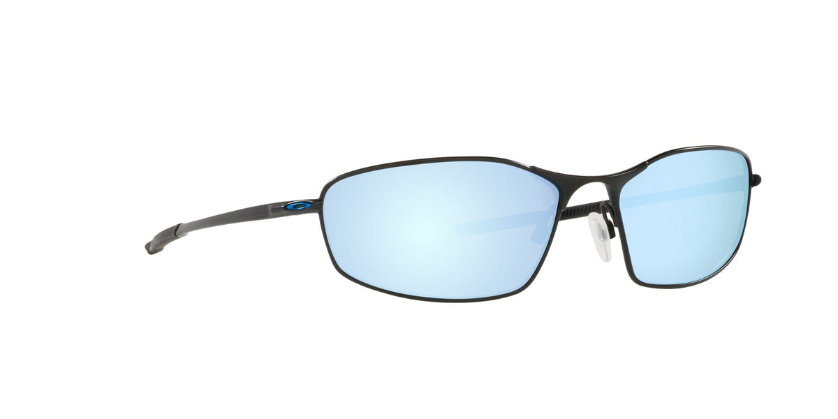 OO 4141 Oakley Whisker Satin Black / Prizm Deep Water Polarised 60 60