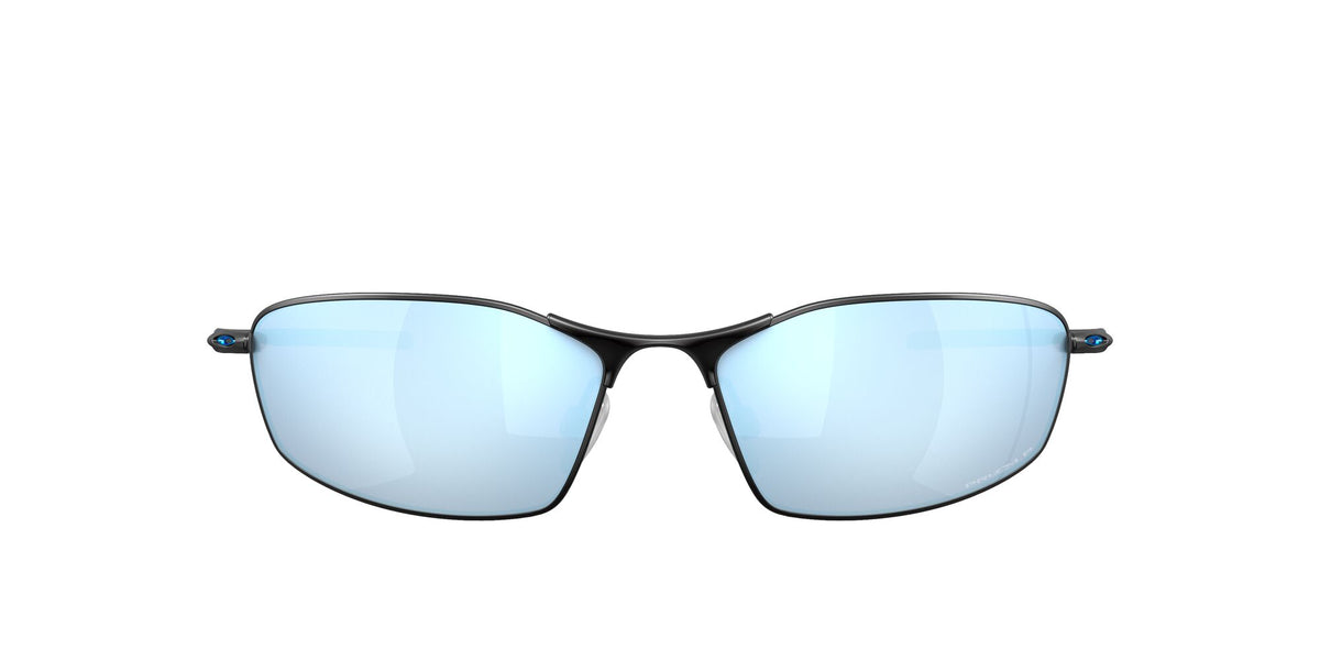 OO 4141 Oakley Whisker Satin Black / Prizm Deep Water Polarised 60 60