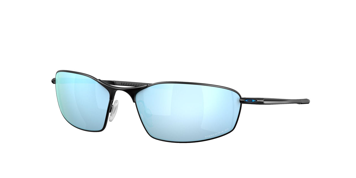 OO 4141 Oakley Whisker Satin Black / Prizm Deep Water Polarised 60 60
