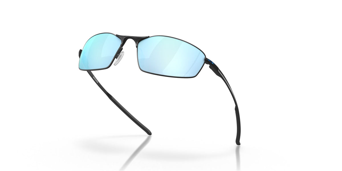OO 4141 Oakley Whisker Satin Black / Prizm Deep Water Polarised 60 60