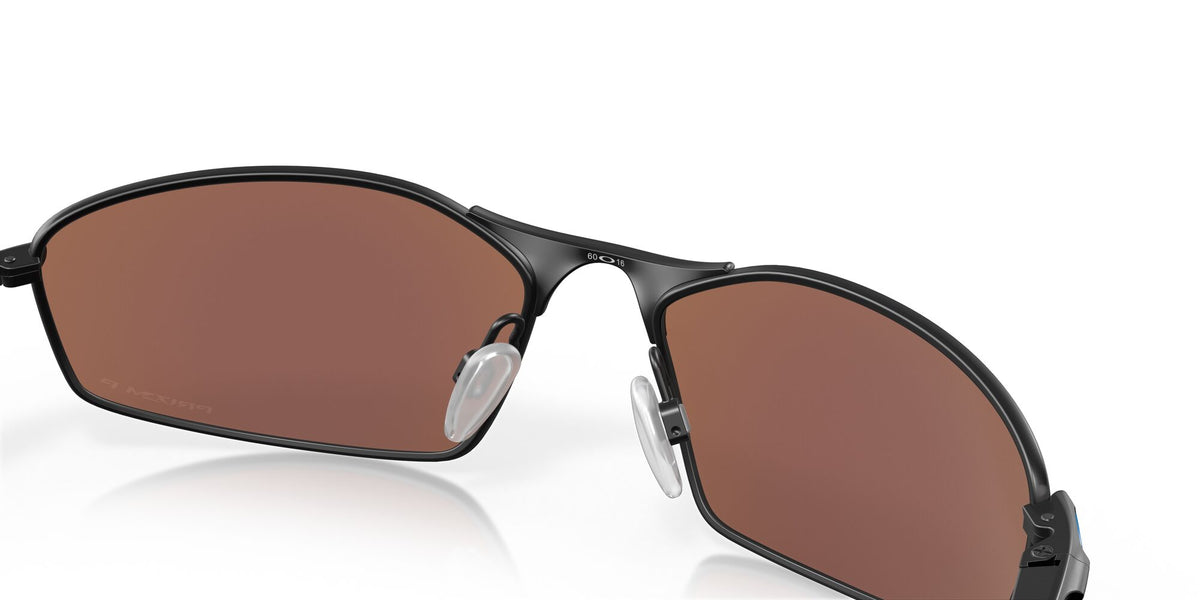OO 4141 Oakley Whisker Satin Black / Prizm Deep Water Polarised 60 60