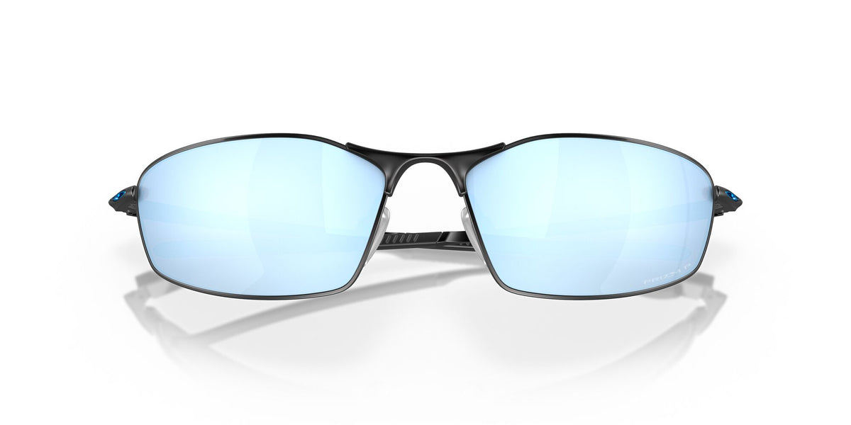 OO 4141 Oakley Whisker Satin Black / Prizm Deep Water Polarised 60 60