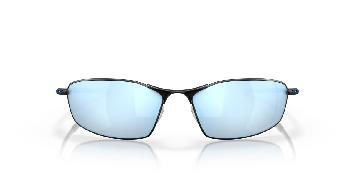 OO 4141 Oakley Whisker Satin Black / Prizm Deep Water Polarised 60 60