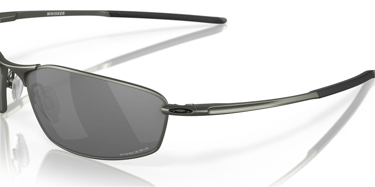 OO 4141 Oakley Whisker Satin Olive / Prizm Black 60 60