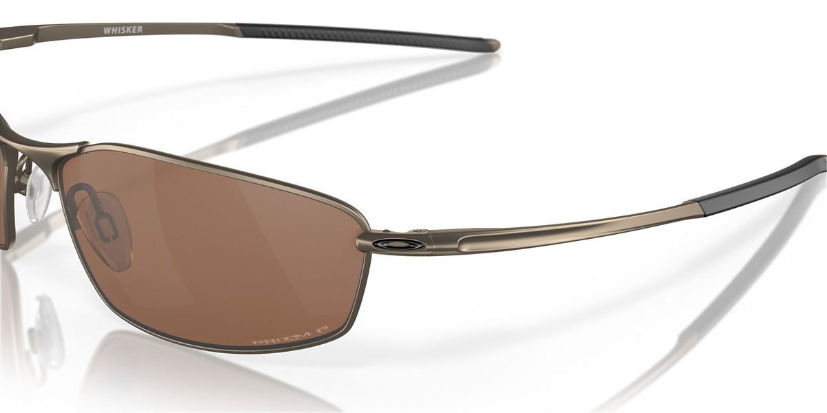 Oakley Whisker 0OO4141 414113 60 Satin Pewter / Prizm Tungsten Polarized 60