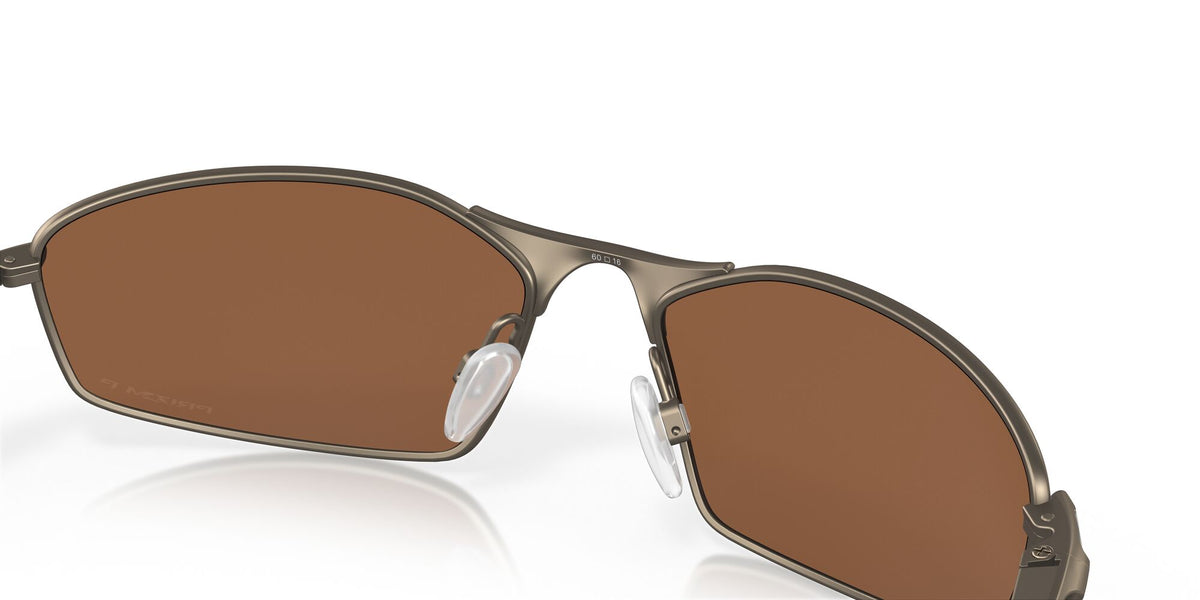 Oakley Whisker 0OO4141 414113 60 Satin Pewter / Prizm Tungsten Polarized 60