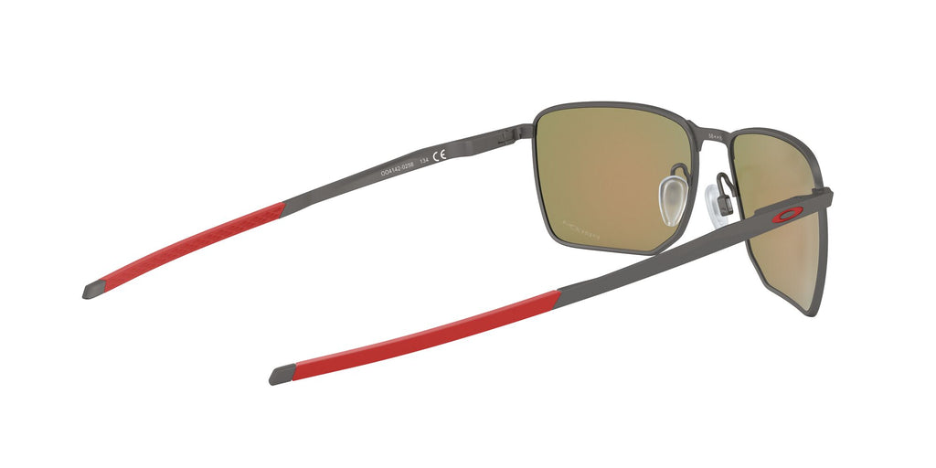 Oakley Ejector 0OO4142 414202 58 Matte Gunmetal / Prizm Ruby 58 / Plastic / Metal