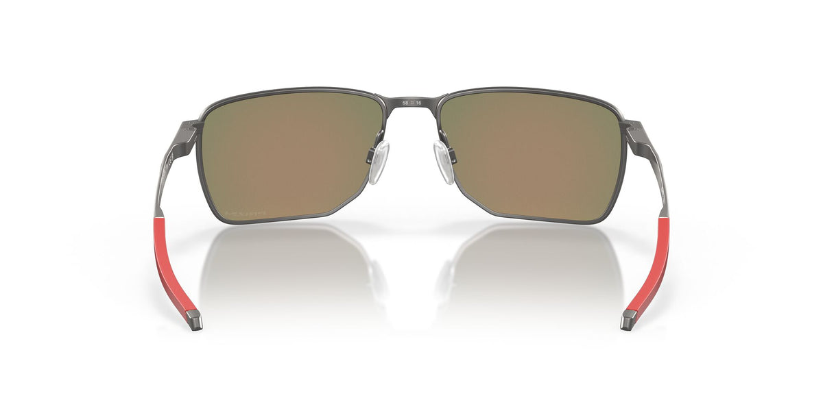 Oakley Ejector 0OO4142 414202 58 Matte Gunmetal / Prizm Ruby 58 / Plastic / Metal