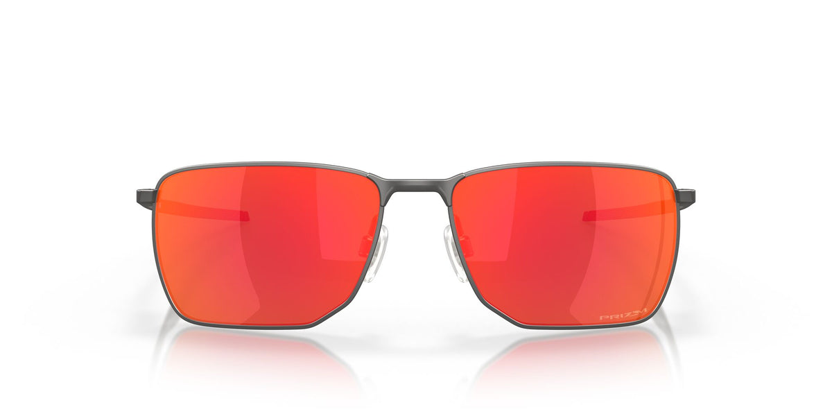 Oakley Ejector 0OO4142 414202 58 Matte Gunmetal / Prizm Ruby 58 / Plastic / Metal