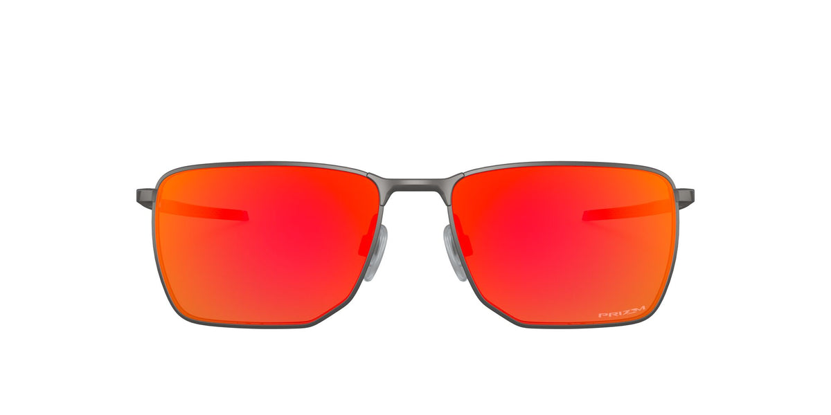 Oakley Ejector 0OO4142 414202 58 Matte Gunmetal / Prizm Ruby 58 / Plastic / Metal