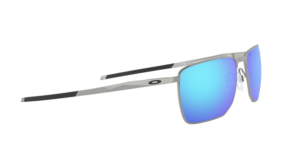 Oakley Ejector 0OO4142 414204 58 Satin Chrome / Prizm Sapphire 58 / Plastic / Metal