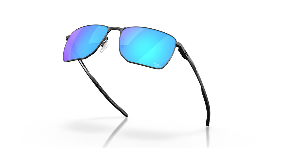 OO 4142 Oakley Ejector Satin Black / Prizm Sapphire 58 58 / Plastic / Metal