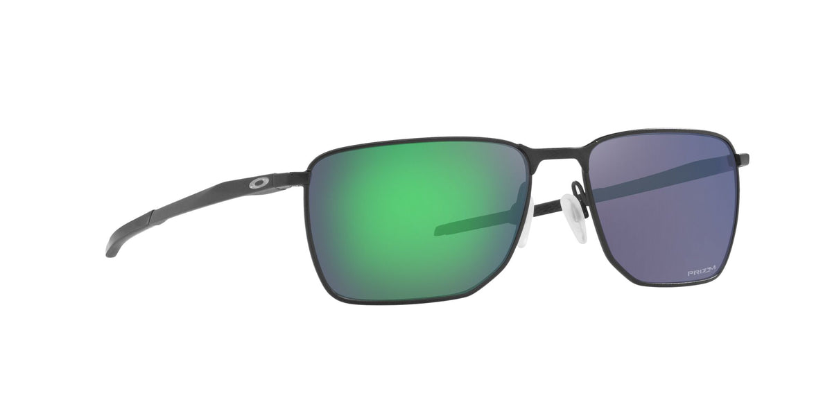 OO 4142 Oakley Ejector Satin Light Steel / Prizm Jade 58 58 / Plastic / Metal